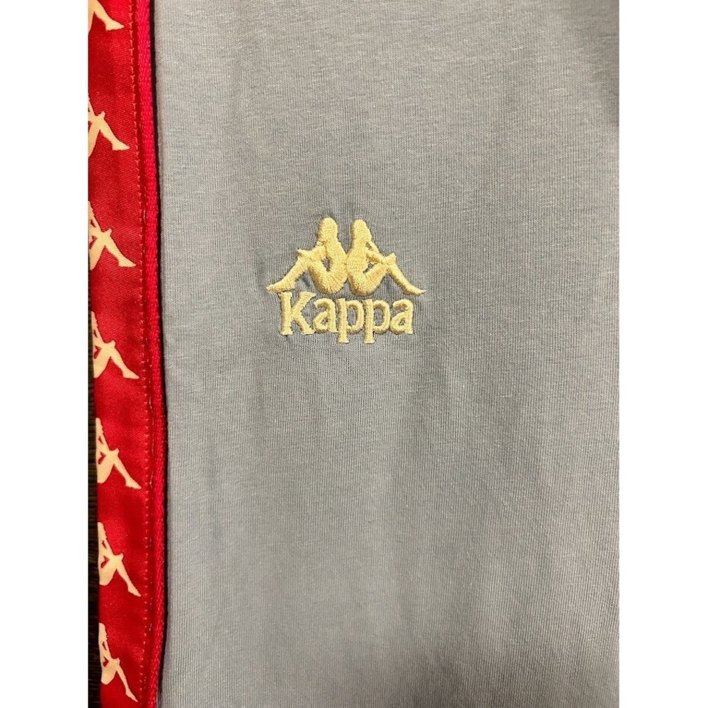 Women's kappa joggers Grey with Red border Size Medium - Picture 2 of 11